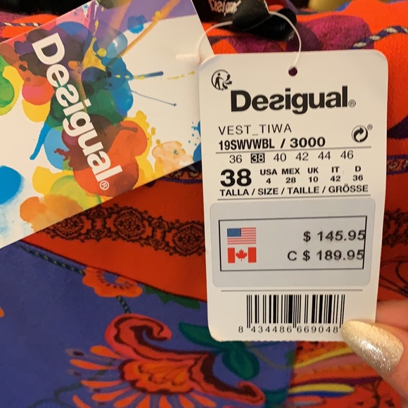Desigual Multi-Layer Dress. - Picture 10 of 10